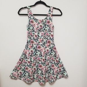 2/$16💎Divided Floral Print Skater Dress